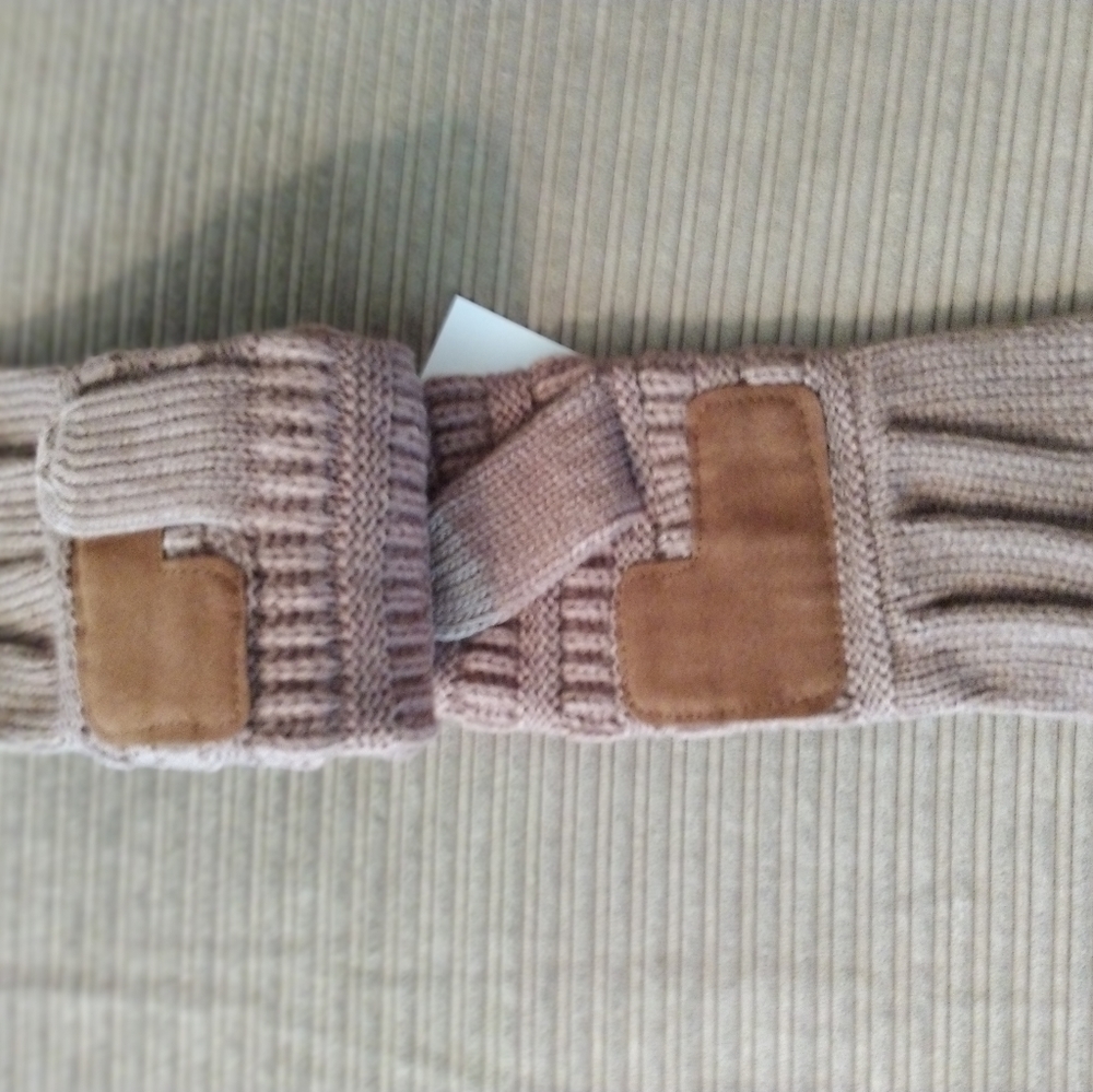 C.C Ribbed Gloves with Smart Tip - Picture 4 of 7